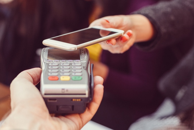 paying with apple pay enabled phone